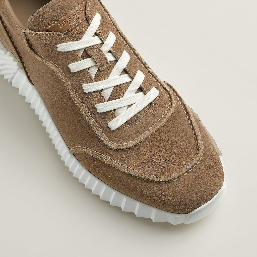 Hermès Next Sneaker Beige Sable - vue du dessus