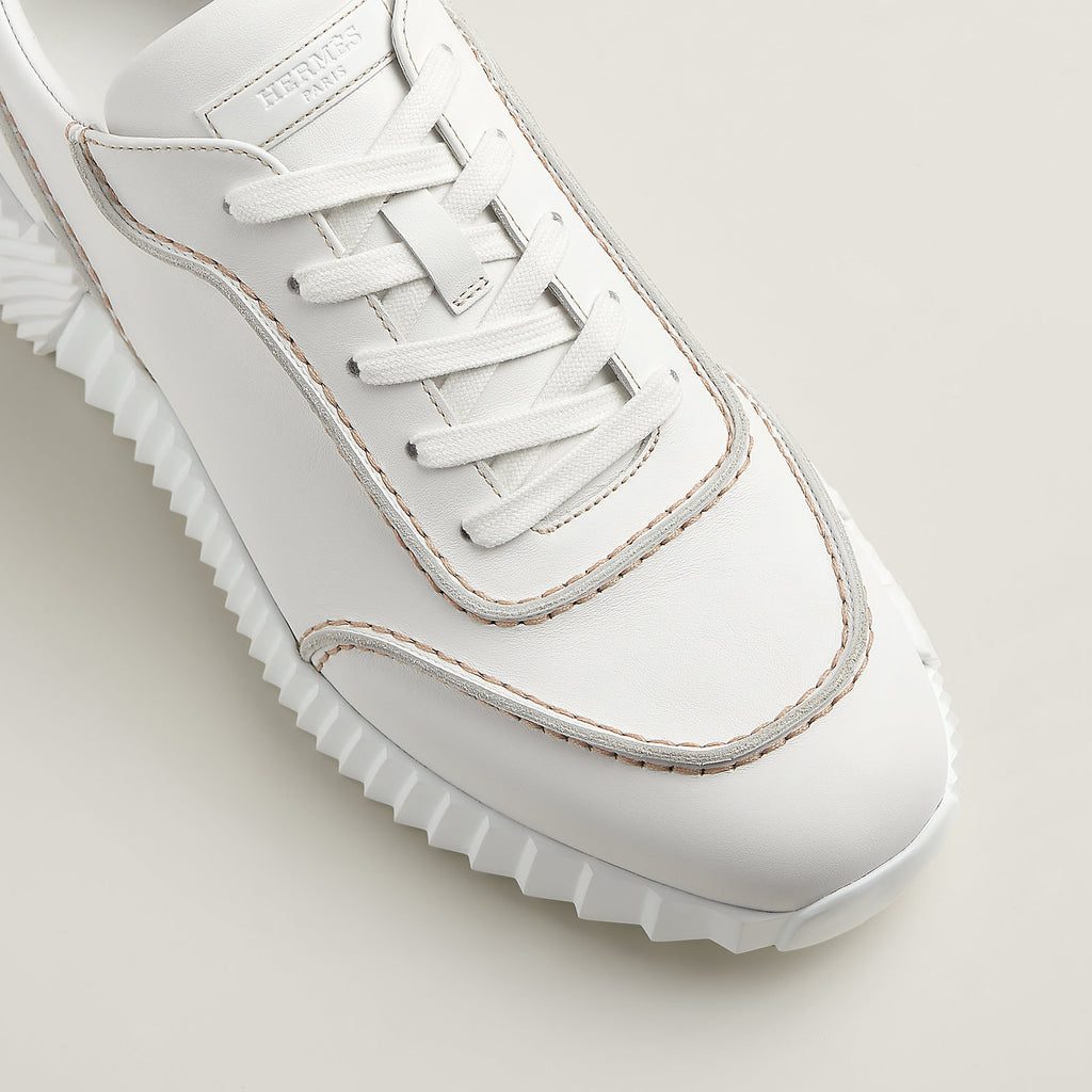 Hermès Next Sneaker Blanc - vue du dessus