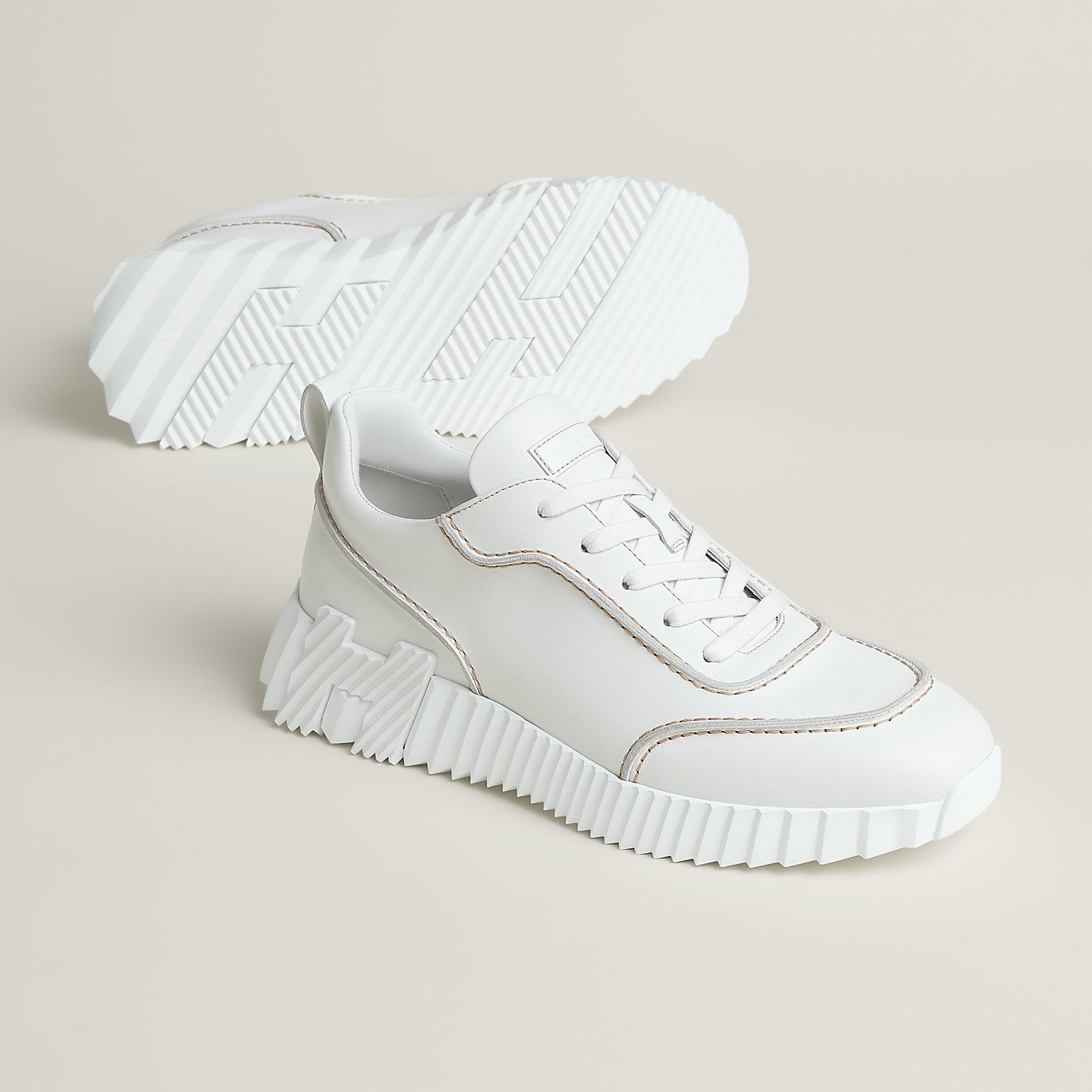 Hermès Next Sneaker Blanc - vue de face