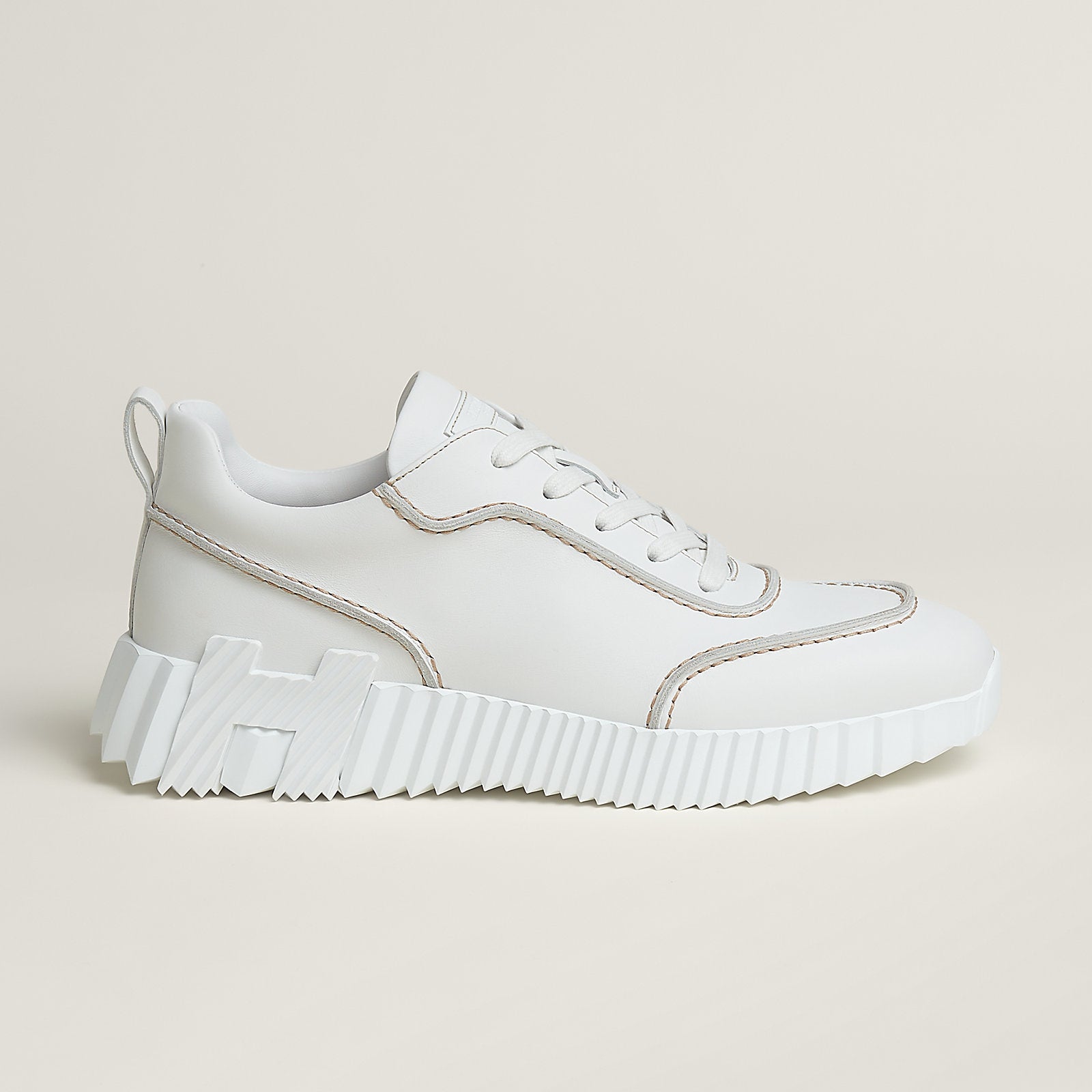 Hermès Next Sneaker Blanc - vue de côté